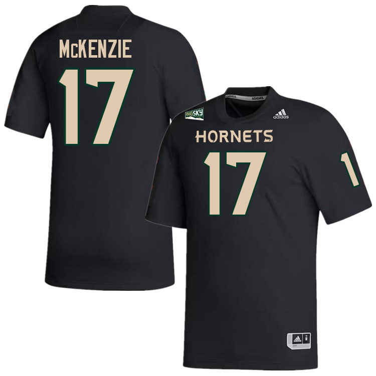 Sacramento State Hornets #17 Anta'Veon McKenzie College Football Jerseys Stitched Sale-Black